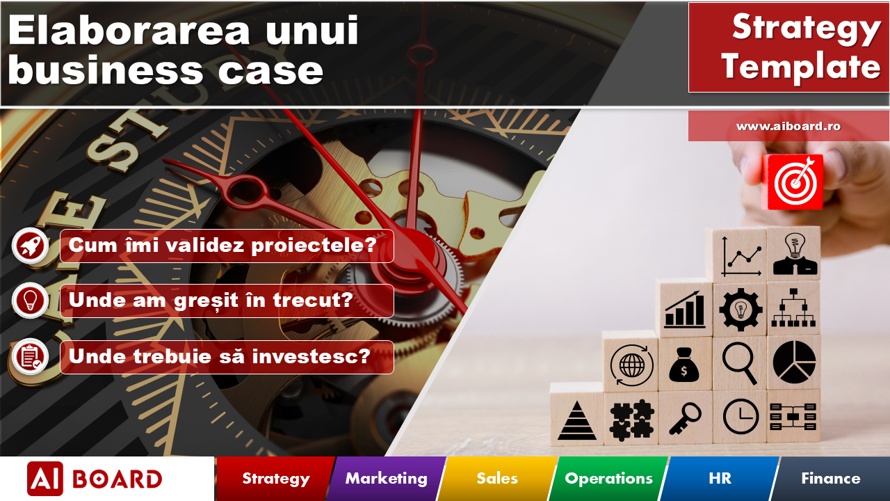 Elaborarea unui business case